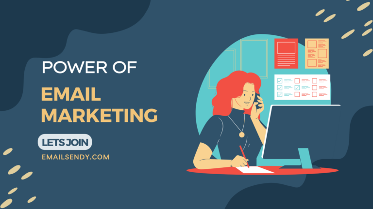 The Power of Email Marketing: Driving Business Success with EmailSendy